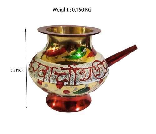 Salvus APP SOLUTIONS Handmade Pooja Karwa Lota 150 gm Karwa Chauth Lota
https://www.amazon.in/Salvus-APP-SOLUTIONS-Handmade-Chauth/dp/B08GL15GRZ -
Salvus App SOLUTIONS offers an exclusive handmade golden karwa lota. This karwa lota is useful item for pooja. It is multipurpose pooja accessory for all religious festivals and occasions. This Karwa made of brass material with stunning design. It is useful in Karwachauth celebration as well. It is completely perfect pooja accessory for worship of gods and divinity. This handmade traditional Karwa will definitely adorn all your holy seasons.
#KarwaLotaOnline