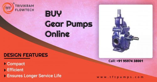 #tftpumps - Leading Gear Pump suppliers in Coimbatore, India. Type of rotary positive displacement pumps. Compact, Efficient & Ensures Longer Service Life.

Enquiries at +91-95974 38001

To know more details http://tftpumps.com/productspost/gear-pumps/