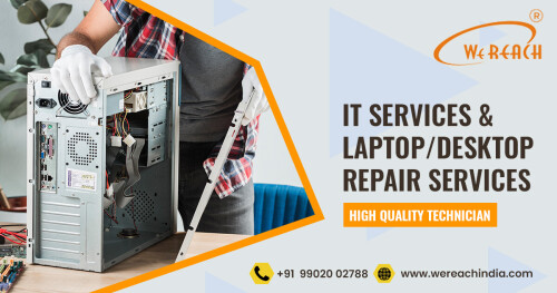 Are you looking for Laptop repair and Service Center in Koramangala, Bangalore? If Yes, then you are in the right place. We are the best in offering laptop repair and service in koramangala at affordable prices! Call Today>> Get our service in 50% offer price.

For More Details: https://www.wereachindia.com