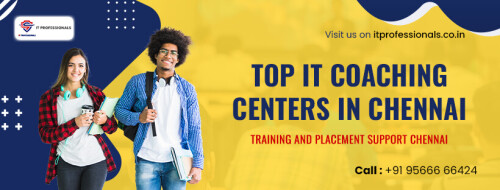 IT professionals, Provides IT-ambitious students a unique career path with great knowledge. Advanced Training, Software Testing course is the right choice for good placement support.

Best Software Training Institute in Chennai with 2 Branches. Job-Oriented Courses.

Get Certified in Data Science, Cloud, Cyber Security, UI UX, BI, Management Prog & more! 

Visit us: https://itprofessionals.co.in/