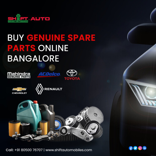 Shiftautomobiles, one of the largest online distributors of Mahindra, Toyota, Renault, AC Delco, And Chevrolet Car Parts, ensures the durability and compatibility of its products. Find the right spare parts quickly and order them easily at an affordable price. Solutions for a better driving experience find a range of interior and exterior genuine spare parts online with expert customer service.

Website: http://shiftautomobiles.com/