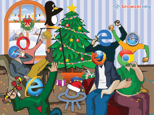 Merry browsery Christmas and Happy browsery New Year 2017!

For more funny computer jokes visit our comic at https://comic.browserling.com. We're adding new programming jokes every week. We're true geeks at heart.
