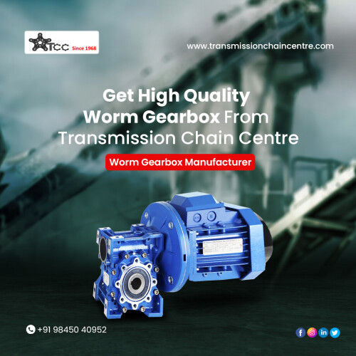 Transmission Chain Centre has over 50 years of experience in manufacturing & supplies industrial chains, pumps, gear boxes, and motors. It has a trusted name in industrial manufacturing and has earned a reputation for excellence in providing quality products and services to businesses across India.

Visit Us: https://transmissionchaincentre.com/