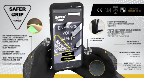 Grip Gloves Guide

https://dadospdf.com/download/grip-gloves-guide_64100b917cb3950f4f8b4599_pdf

Safer Grip Gloves by OPNBar are ideal multi-purpose work gloves for various applications like trucking and delivery, warehouses, maintenance areas, light manufacturing and carpentry. They are also great for gardening, and various outdoor activities that require grip in wet conditions, like boating, fishing, hiking, and biking.
Grip Gloves