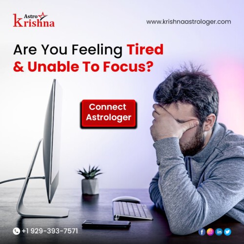 Are you feeling tired, sluggish, and unable to focus?

Feeling overwhelmed? Here's how to simplify your life and regain your focus.

Connect Pandit Krishna Astrologer: +1 929-393-7571

Visit Here: https://www.krishnaastrologer.com