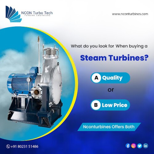 We are providing our customers with high-quality and cost-effective Steam turbines.

Call us today at: +91-80-23151486

Visit us: http://www.nconturbines.com/