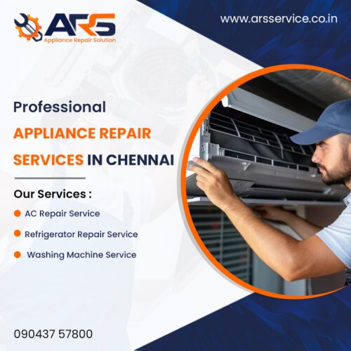 If you are looking for AC service in Chennai, ARS Appliance Repair Ac repair service is the solution. 
Call us: 90437 57800
Website: https://arsservice.co.in/