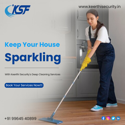 Keerthi Security offers the best Deep Cleaning Services for you all your dirty places.

Call for More Details: +91 9964540899

Visit our website: https://www.keerthisecurity.in/