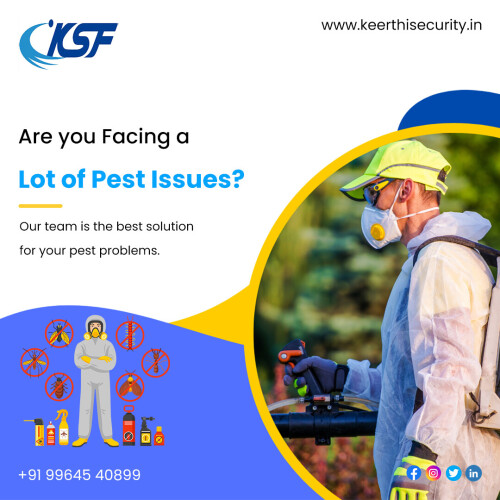 Keerthi Security Pest Control Services in Bangalore offers effective, eco-friendly solutions for pest issues, ensuring a pest-free and safe environment for your home or business.

Call for More Details: +91 9964540899

Visit our website: https://www.keerthisecurity.in/