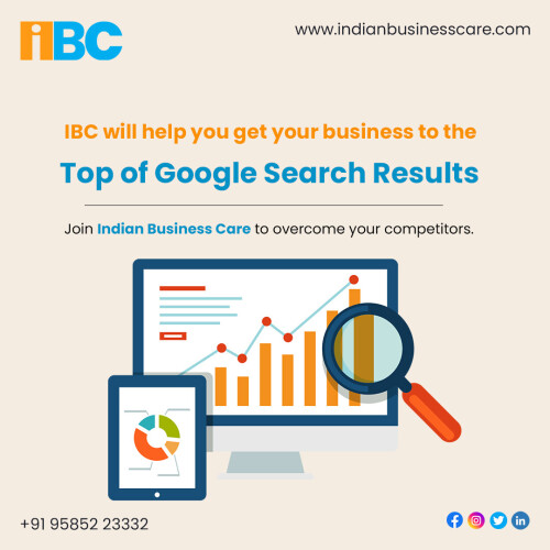 Indian Business Care will help you get your business to the top of Google search results. Join Indian Business Care to overcome your competitors.

Visit: https://www.indianbusinesscare.com

Call Us: +91 95852 23332