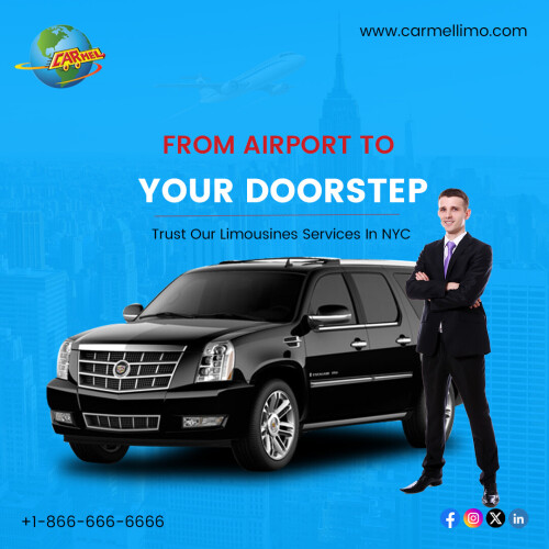 From the moment you step out of the airport to your doorstep, let CarmelLimo pamper you with our world-class limousine services in New york.

🌐 https://www.carmellimo.com/

📱 +1-8666666666

👉 Follow Our Instagram Page: https://www.instagram.com/carmellimo/

#CarmelLimo #NYCAirportLimousines #NewYorkLimousines #VIPRide #AirportTransfers #NYCAirportLimousine #LimoAirportNY #LimoNY #LimosNewYork #NewYorkLimo #LimousineNewYork #LimousineNewYorkNY #LimousinesNewYorkNY #LimoNewYorkNY #LimousineServices #EventLimousines #WeddingLimo #Sweet16 #CarmelCar #NewYork #UnitedStates