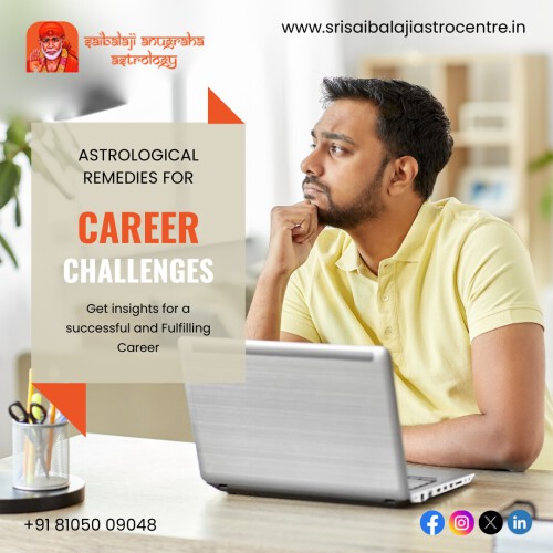 Whether you're facing career challenges, looking for a new job, or wanting to advance in your current role, astrology can help you identify the best path forward. Sri Sai Balaji Astrocentre career astrology help you to overcome any obstacles. Contact Sri Sai Balaji today.

Call us: +91 8105009048
 
Visit us: https://www.srisaibalajiastrocentre.in/