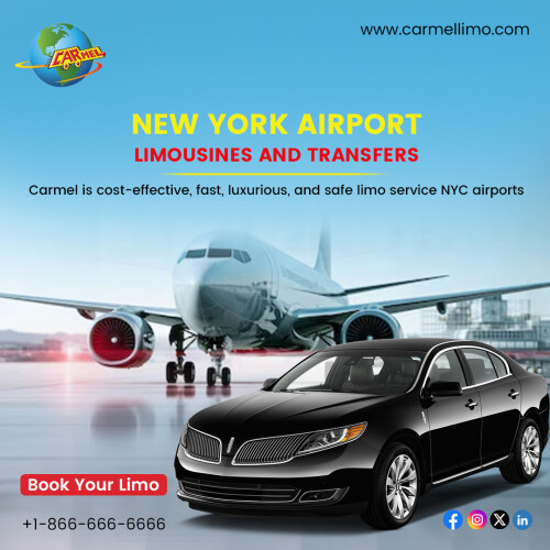 We offer cost-effective, fast, luxurious, and safe limo services near New York airports. Your journey deserves the best. 

➡️ Book your limo today! www.carmellimo.com

➡️ Call: +1-8666666666

➡️ Follow Our Instagram Page: https://www.instagram.com/carmellimo/

#CarmelLimo #NYCAirportLimousines #NewYorkLimousines #NYCAirportLimousine #LimoAirportNY #LimoNY #LimosNewYork #NewYorkLimo #LimousineNewYork #LimousineNewYorkNY #LimousinesNewYorkNY #LimoNewYorkNY #LimousineServices #VIPRide #AirportTransfers #EventLimousines #WeddingLimo #Sweet16 #SUVS #Sedans #JFKAirport #EWRAirport #LGAAirport #BUFAirport #SWFAirport #NewYorkAirport #NewYork #UnitedStates