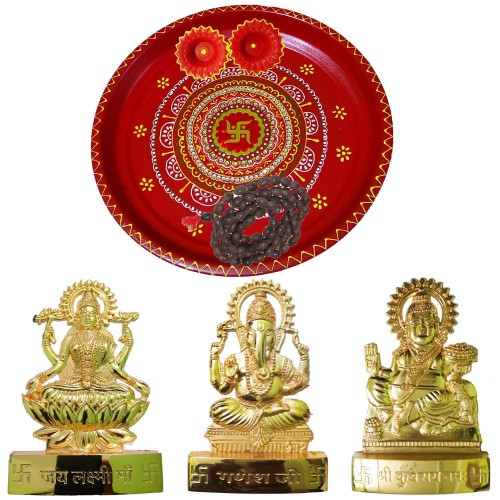 diwali pooja thali with laxmi idol ganesh idol
https://www.amazon.in/Salvus-App-SOLUTIONS-decorated-original/dp/B01LYM4HVP/
Craftera represents a festival special Sathiya pooja thali set with Laxmi-Ganesh-Kuberan statue, kamal gatta mala, 2 decorated diya set. This handmade pooja thali is made of stunning color print that gives an elegant look and add vivacity to your rituals. This exclusive Diwali festival special pooja thali decorative is made of steel material. The Laxmi-Ganesh-Kuberan statue of this set made of metal material. This pooja thali diwali provides stunning look on this festive season. This religious pooja thali for diwali is the also perfect gift for the Diwali celebration due to its different decorative features and great quality
laxmi ganesh idol position, lakshmi ganesh idol silver, laxmi ganesh murti online