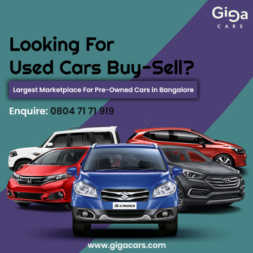 Giga Cars is a venture to break some molds and establish a new way of buying and selling used cars! in India.

Visit Our Website: https://gigacars.com/