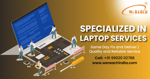 We Reach Infotech in Electronics City is one of the main Laptop Service focused laptop service centers in Bangalore. Furthermore known for computer service & repair, Laptop service & repair, fixing the problems for all brand of Laptop and Computers. Best Service at Affordable Rates! Call Now!

For More Details: https://www.Wereachindia.Com/
