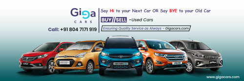Giga Cars is a venture to break some molds and establish a new way of buying and selling used cars! in India.
Giga Cars is India's first chain of pre-owned car superstores, where buying is easy and trustworthy. 

Visit Our Website: https://gigacars.com/