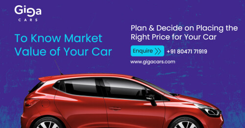 Giga Cars is that the largest marketplace to explore a large vary of Used Cars In Bangalore. Here you'll make a {choice from a large vary of on-line automobile Sales of your choice and necessities. cheap Cars - straightforward funding.

Visit Our Website: https://gigacars.com/