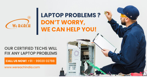 Laptop Problems?

Don’t Worry, We Can Help You! Get affordable laptop repair service in Bangalore. We provide same day service on every make and model of laptops and desktops. High quality guaranteed.

Call or stop by today for same-day services! +91 - 99020 02788

https://www.wereachindia.com