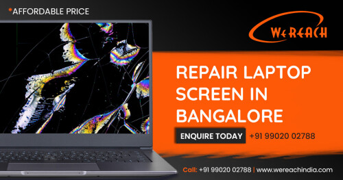 Laptop repair with fast turnaround & quality repair service guaranteed. One-stop repair solution for all branded computers / Laptops. Well-trained technicians. Give us a chance to serve you better.

Fix your PC, Call at +91 - 99020 02788

Visit Our Site: https://www.wereachindia.com/
