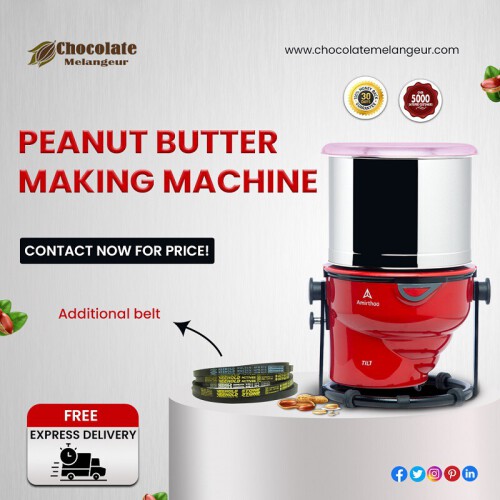 We are leaders in home and professional industrial melangers, providing a comprehensive selection of chocolate melangeurs from home making to professional machines for all your needs in the bean to bar and nut butter grinding process.

We offer machines that aid you through the entire process of creating chocolate and nut butter, so we are a one-stop shop for all of your chocolate-making requirements. From cocoa nib grinders to high-end commercial melangeurs, everything is available in one specialised store for chocolate makers, nut butter producers, and raw foodies.

Free Express Delivery Order now @ https://www.chocolatemelangeur.com/