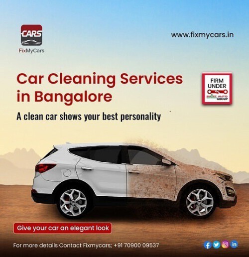 Fix My Cars is a #1 Multi brand car services and body repair services in Bangalore at the most affordable prices. 100% Genuine OEM Spare. Our mechanics are trained for best servicing techniques. Save Huge on Car Service. 

Website: http://www.fixmycars.in/