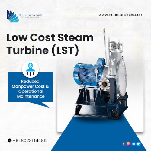NCON Turbo Tech is one of India's premier manufacturers of Steam Turbines. The company for over 30 years has been manufacturing world class Steam Turbines and Spare Parts that provide energy savings to industries all over​ the world.