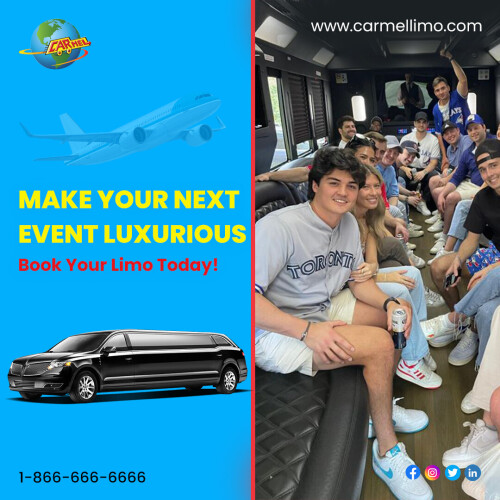 Make Your Next Event Luxurious

A luxurious event is one that is both elegant and exclusive, offering guests an unforgettable experience. There are many ways to make your next event more luxurious, from choosing the right venue to offering unique experiences.

Book Your Limo Today! +1-8666666666

Visit Website: https://www.carmellimo.com